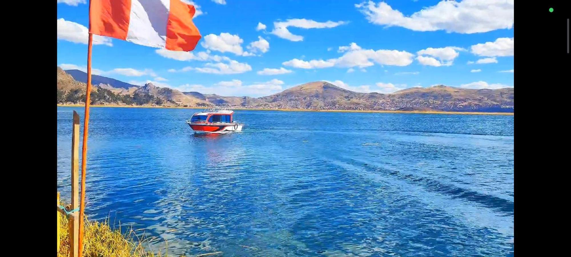Uros Maya Lodge Puno Exterior foto